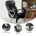 Executive Ergonomic Swivel Office Chair for Big & Tall with LeatherSoft Upholstery