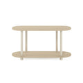 Furinno Turn-N-Tube Tool-Free Contemporary Oval Side Table