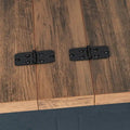 Contemporary Farmhouse Coffee Table Featuring Concealed Storage