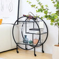 Chic Mobile Bar Cart - Elegant Drink Cabinet for Home & Entertaining