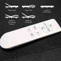 Wireless Remote Adjustable Bed Base with Anti-Skid Upholstery