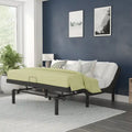 Wireless Remote Adjustable Bed Base with Anti-Skid Upholstery