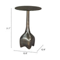 Charcoal Lexi Side Table