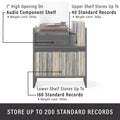 Crosley Portland Turntable Display Stand