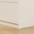 Black and White Wardrobe Armoire Closet with Drawer - 31.5W x 66.9H
