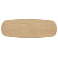 Edo Modern Oak-Finished Sofa Table with Durable Column Base by iNSPIRE Q