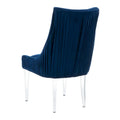 Couture Vesile Acrylic Leg Dining Chair