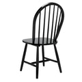 Set of 2 SAFAVIEH Delcie Oval Back Spindle Dining Chairs - Dimensions: 17.9" x 19.7" x 37"