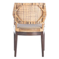 SAFAVIEH Saveta Honey Armchair - Dimensions: 23" W x 22.5" D x 34" H