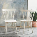 SAFAVIEH Signa Spindle Farmhouse Dining Chair Set (2 Chairs) - Dimensions: 20" W x 20" D x 33" H