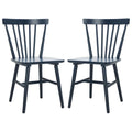 SAFAVIEH Signa Spindle Farmhouse Dining Chair Set (2 Chairs) - Dimensions: 20" W x 20" D x 33" H