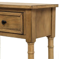 Farmhouse Style Entryway Console Table with Dual Storage Drawers