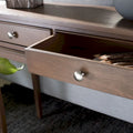 SAFAVIEH Affie 2-Drawer Console Table - Dimensions: 35.5" W x 13" D x 29.5" H