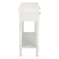 SAFAVIEH Leonia Console Table with 2 Drawers - Dimensions: 35.5" W x 13" L x 29.5" H