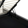 Upholstered Platform Bed with Lift-Up Storage - Full/Queen Size