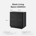 Brooklyn 3-Drawer Dresser by Mopio