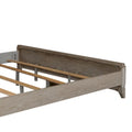 Belmar King Upholstered Bed in Washed Taupe and Silver Champagne