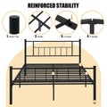 Futzca Bed Frame Featuring Headboard and Footboard