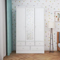 78.7H Combo Twin Wardrobe Set: Stylish and Functional Armoires for Your Closet