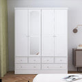 78.7H Combo Twin Wardrobe Set: Stylish and Functional Armoires for Your Closet