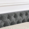 Upholstered Tufted Queen Size Daybed Sofa Bed with Storage Drawers