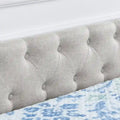 Upholstered Tufted Queen Size Daybed Sofa Bed with Storage Drawers