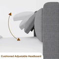 Queen Bed Frame Featuring USB Charging Ports