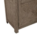 Skyview Lodge Cobblestone Oak Armoire - Spacious Bedroom Storage (54" W x 20" D x 75" H)