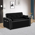 3-in-1 Modern Velvet Sleeper Sofa Bed: Convertible Loveseat with Pull-Out Bed