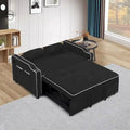 3-in-1 Modern Velvet Sleeper Sofa Bed: Convertible Loveseat with Pull-Out Bed