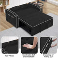 3-in-1 Modern Velvet Sleeper Sofa Bed: Convertible Loveseat with Pull-Out Bed