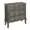 Rustic 3-Drawer Dresser with Distressed Finish
