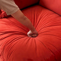 Modern L-Shaped Sectional Sofa with Chaise Ottoman - Deep and Comfortable Modular Design