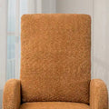 Ergonomic High Back Rocking Chair with Adjustable Footrest