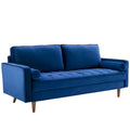 Talby Velvet Sofa by Carson Carrington