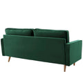 Talby Velvet Sofa by Carson Carrington