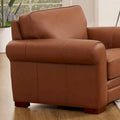 Hydeline Brookfield Premium Top Grain Leather Sofa and Chair Set