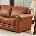 Hydeline Brookfield Premium Top Grain Leather Sofa and Chair Set