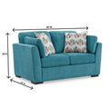 Roundhill Furniture Clareen 2-Piece Sofa and Loveseat Living Room Set
