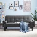 Convertible Sofa Bed for Living Room with Two Pillows Included