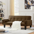 Convertible Sofa Bed for Living Room with Two Pillows Included