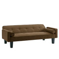 Convertible Sofa Bed for Living Room with Two Pillows Included