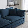 Modern 3-Piece Upholstered Sectional Sofa Set