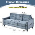 Contemporary Chenille Sofas for Your Living Room