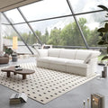 Contemporary 3-Seat Modular Sectional Sofa for Living Room - Comfortable Convertible Couch