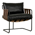 Morodo Leather Accent Chair by Classic Home