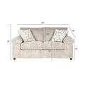 Roundhill Furniture Nason Wide Wale Corduroy Sofa, Loveseat, and Cuddle Chair Collection