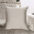 Clarissa Traditional Sofa Set by Furniture of America - Featuring Button Tufted Back and Accent Pillows