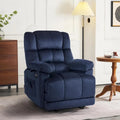 MCombo Heated Massage Electric Recliner Chair for Living Room - Fabric R6233