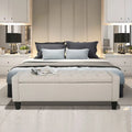 Porthos Home Wren Upholstered Button-Tufted Storage Bench
